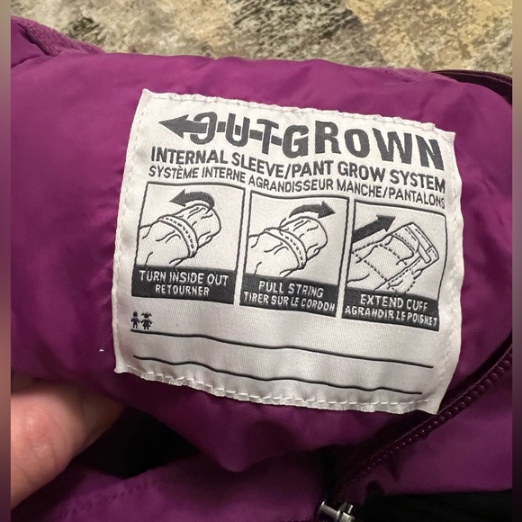 SOLD.Columbia girl snow bib/ pants (XS /5-6X) - Picture 5 of 5